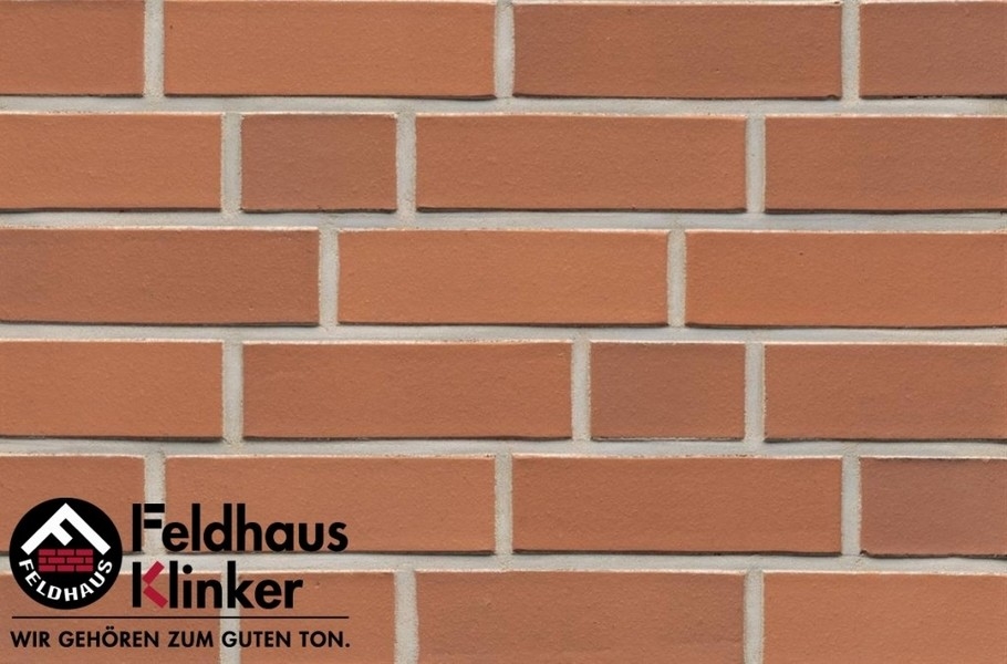 Облицовочный пустотелый клинкерный кирпич Feldhaus Klinker K490DF (ciaro liso) 240х52х115 от €1.650