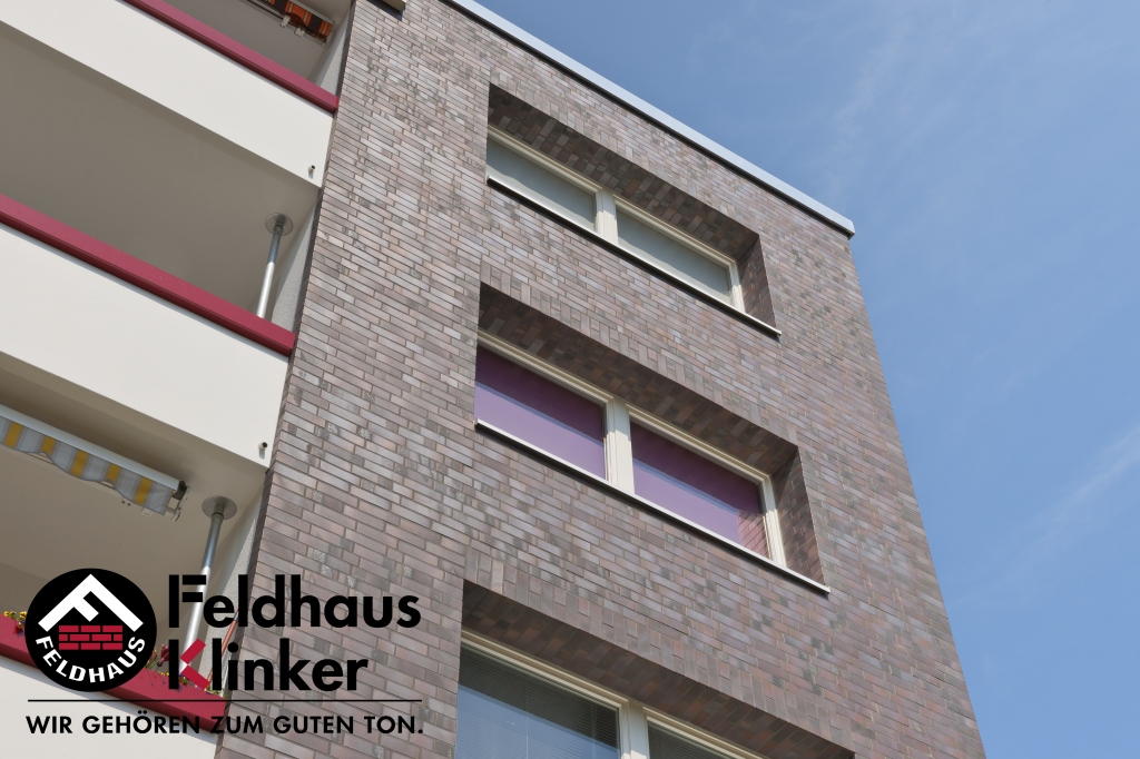 Клинкерная плитка для фасада R561DF14 carbona carmesi maritimo, Feldhaus Klinker (240х52х14) от 5 055 руб.. Фото �4