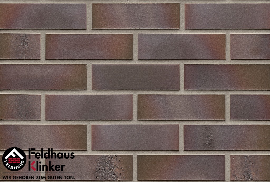 Клинкерная плитка для фасада R581DF14 salina carmesi maritimo, Feldhaus Klinker (240х52х14) от €52.220. Фото �2