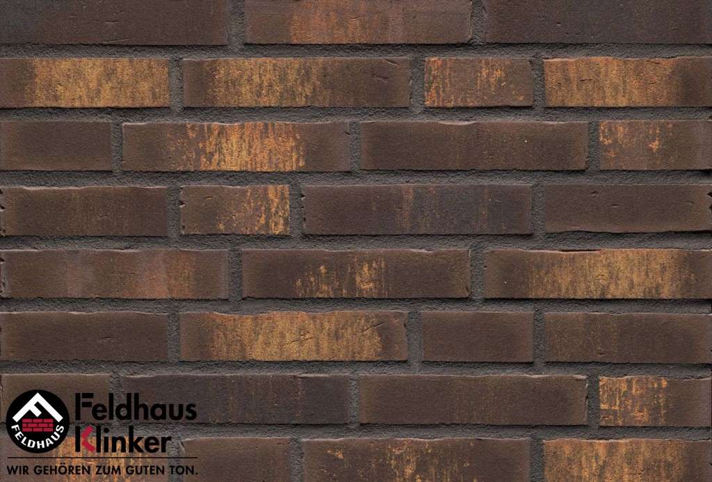 Клинкерная плитка ручной формовки R747DF14 vascu geo legoro, Feldhaus Klinker (240х52х14) от €50.330. Фото �2