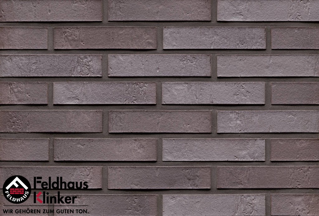 Клинкерная плитка для фасада R720DF14 accudo cerasi ferrum, Feldhaus Klinker (240х52х14) от €50.650. Фото �2
