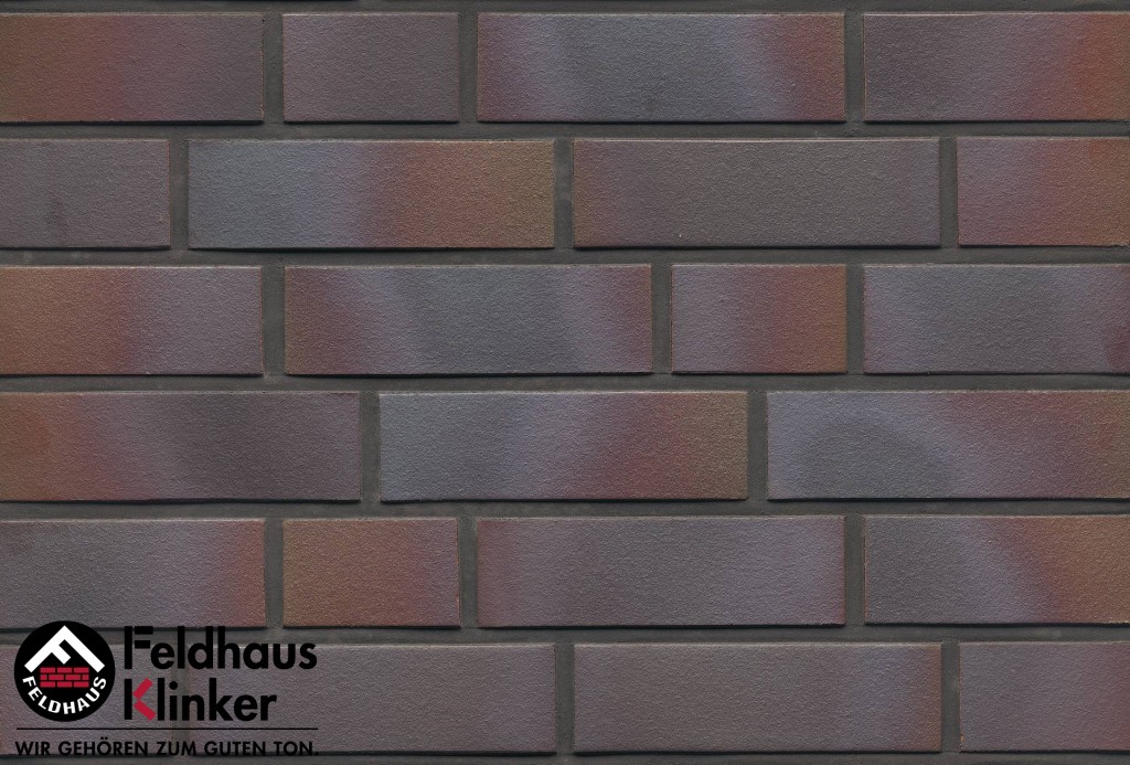 Клинкерная плитка для фасада R386NF14 cerasi maritim negro, Feldhaus Klinker (240х71х14) от €50.780. Фото �2