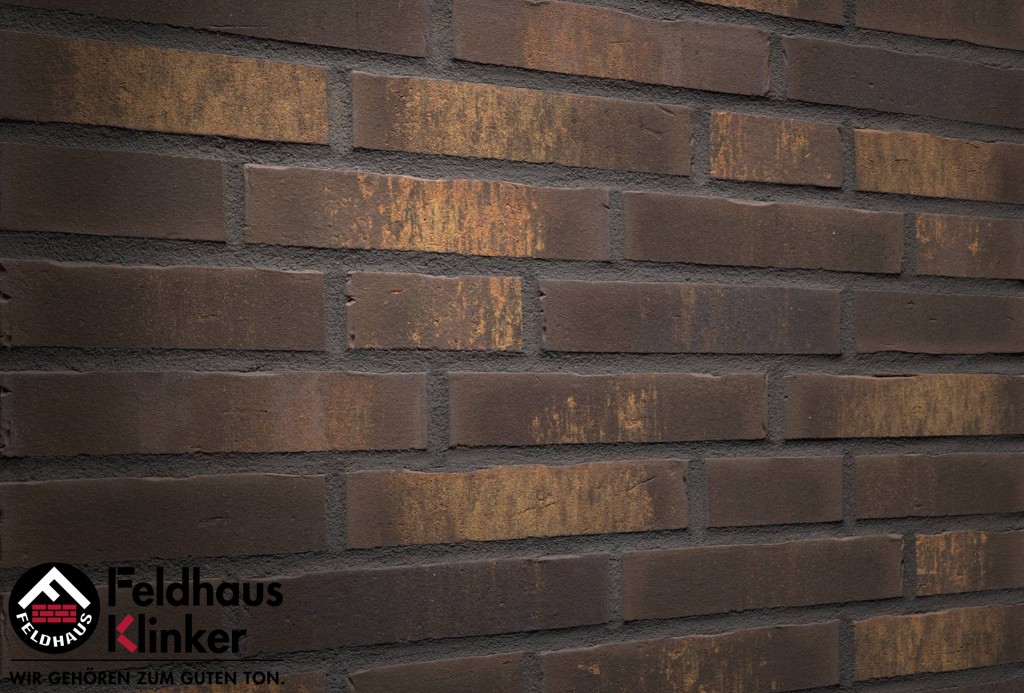 Клинкерная плитка ручной формовки R747DF14 vascu geo legoro, Feldhaus Klinker (240х52х14) от €50.330