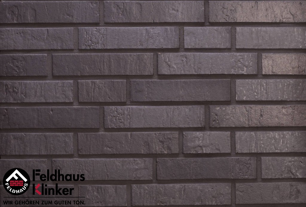 Клинкерная плитка для фасада R717DF14 accudo geo ferrum, Feldhaus Klinker (240х52х14) от €50.650. Фото �2