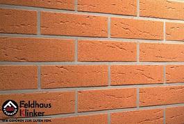 Фасадная клинкерная плитка R227NF14 terracotta rustico, Feldhaus Klinker (240х71х14) от €46.060