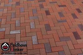 Тротуарная клинкерная брусчатка P405SKF gala alea Feldhaus Klinker, 200х100х40