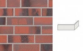 Плитка текстурная угловая 654 flammenrot (8142) 240x115x71x12 BRICKWERK, Stroeher для фасада