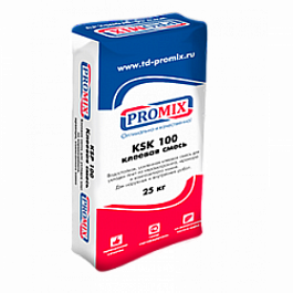 Клеевая смесь Promix KSK 100, водостойкая, усиленная, 25 кг от 489 руб.