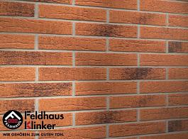 Фасадная клинкерная плитка R228DF9 terracota rustico carbo, Feldhaus Klinker (240х52х9) от 3 460 руб.